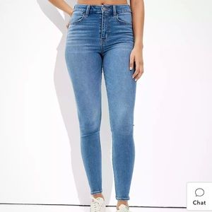 American eagle super high rise jeggings